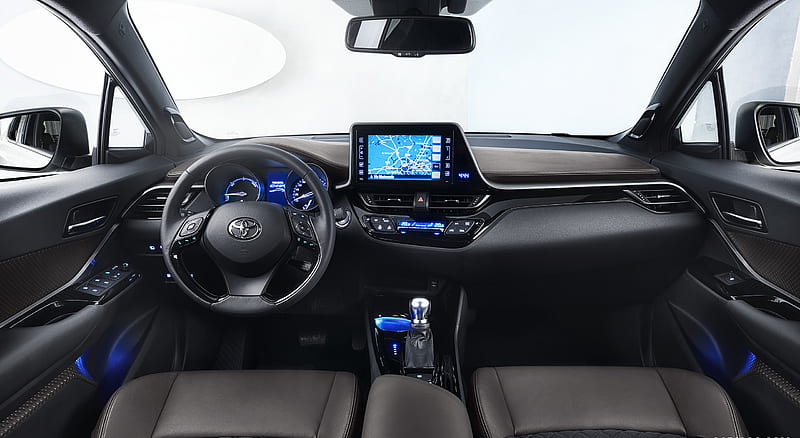 2017 Toyota C-HR - Interior, Cockpit , car, HD wallpaper