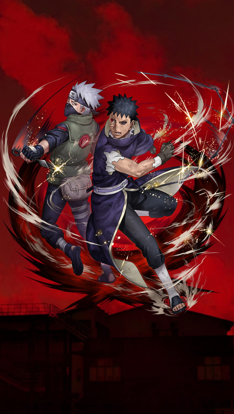 obito and kakashi wallpaper