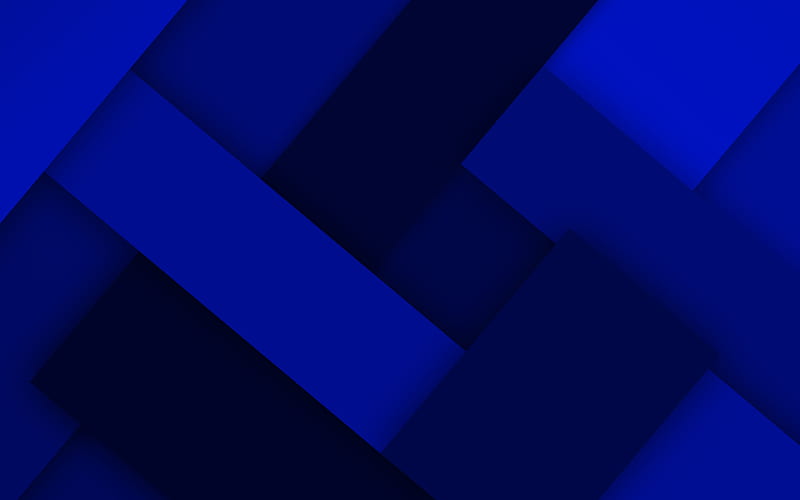 dark blue lines material design, creative, geometric shapes, lollipop, lines, dark blue material design, strips, geometry, dark blue backgrounds, HD wallpaper