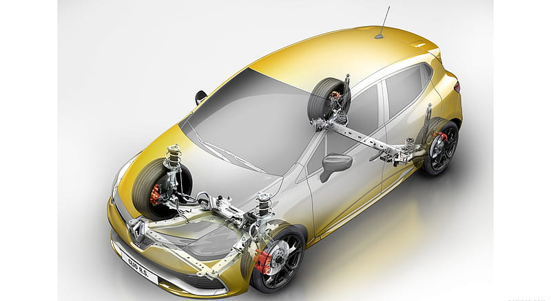 2013 Renault Clio RenaultSport (R.S.) 200 EDC Cup chassis - Detail , car, HD wallpaper
