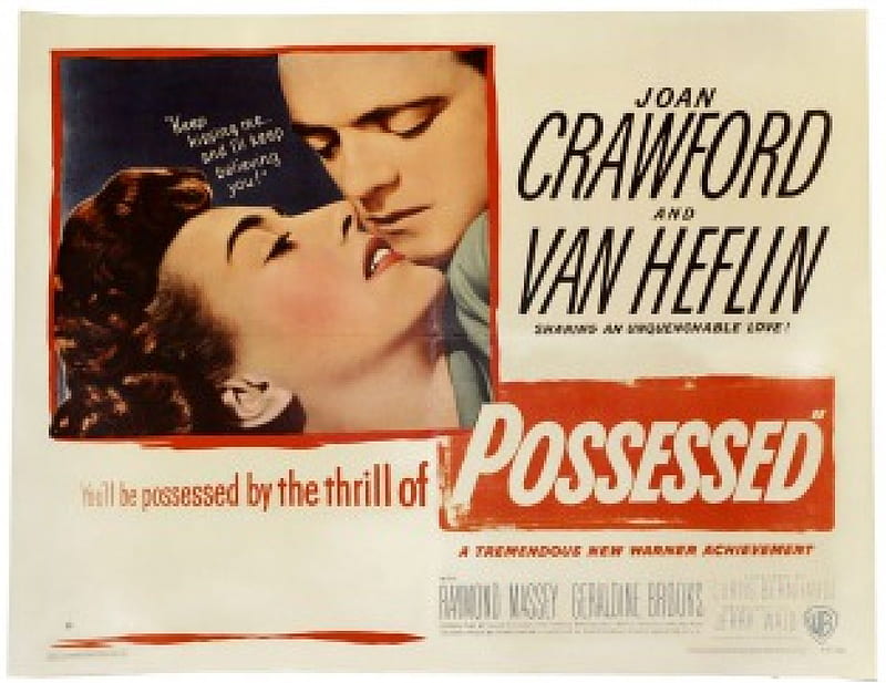 Classic Movies, classic films, possessed, van heflin, joan crawford, HD wallpaper