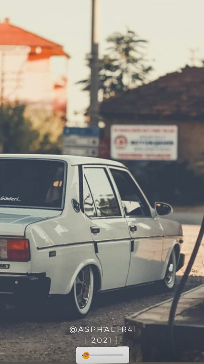 Tofas, araba, car, nostalgia, old car, HD phone wallpaper