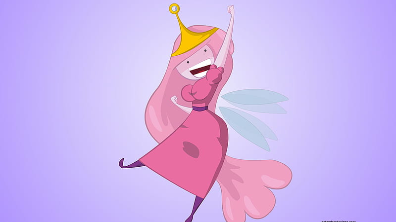 Princess Bubblegum In Pink Dress Adventure Time, HD wallpaper