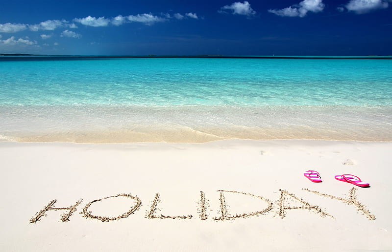 Summer Vacation, beach, sand, sun, vacation, holiday, summer, sea, HD  wallpaper | Peakpx