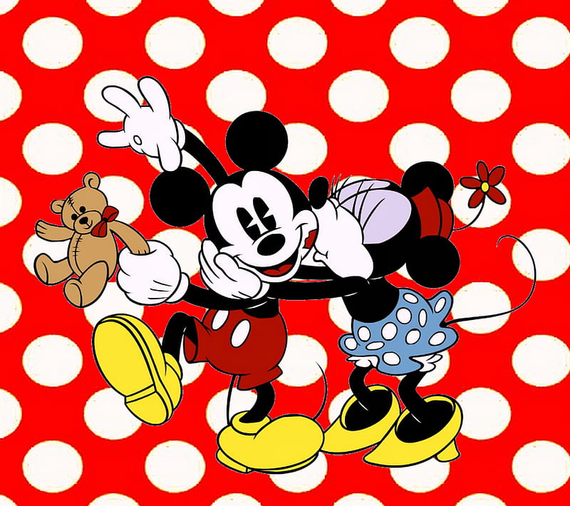 2160x1920px, friends, kiss, love, mickey mouse, minnie mouse, valentines day, HD wallpaper