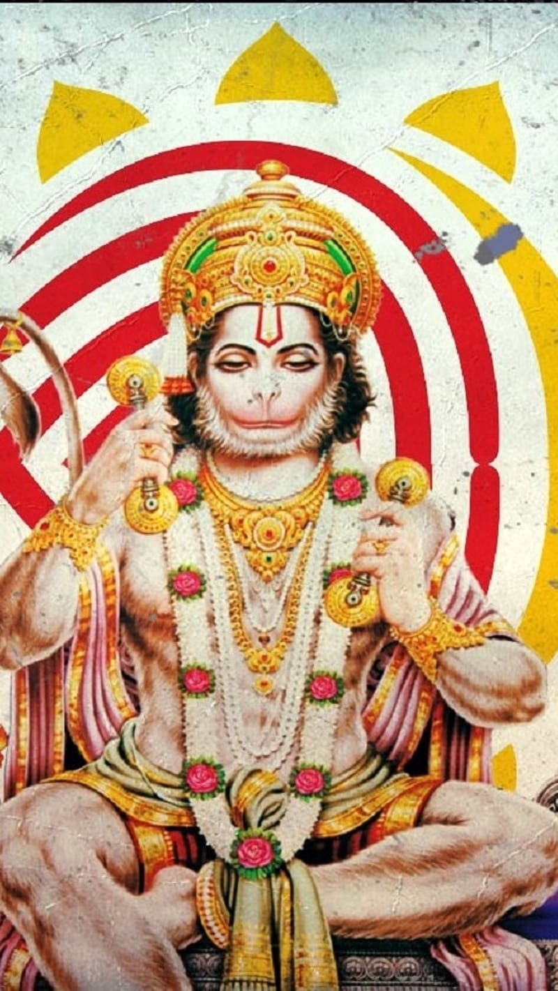 Hanuman Danger, jai shri ram, lord, god, HD phone wallpaper