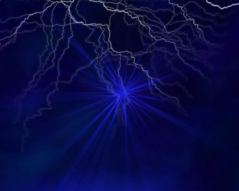 Electric Sky, pretty, dynamic, cg, dramatic, blue, night, lovely, explosive, fantastic, electric, sky, storm, creative, abstract, weather, streaky, 3d, cool, lightning, dark, awesome, HD wallpaper