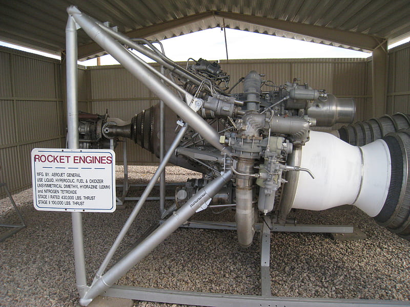 Another Rocket Engine for the Titan Museum, rocket, titan, missile, engine, HD wallpaper
