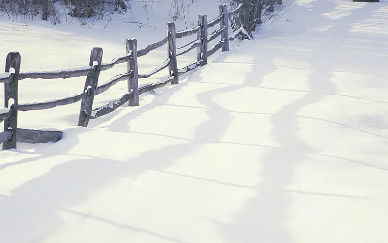 winter beauty-Winter natural landscape, HD wallpaper