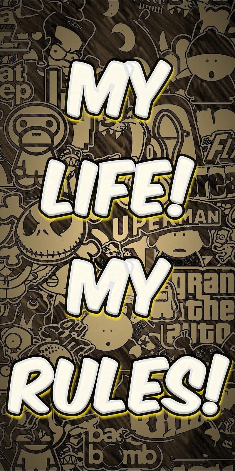 My Life, attitude, rule, HD phone wallpaper | Peakpx