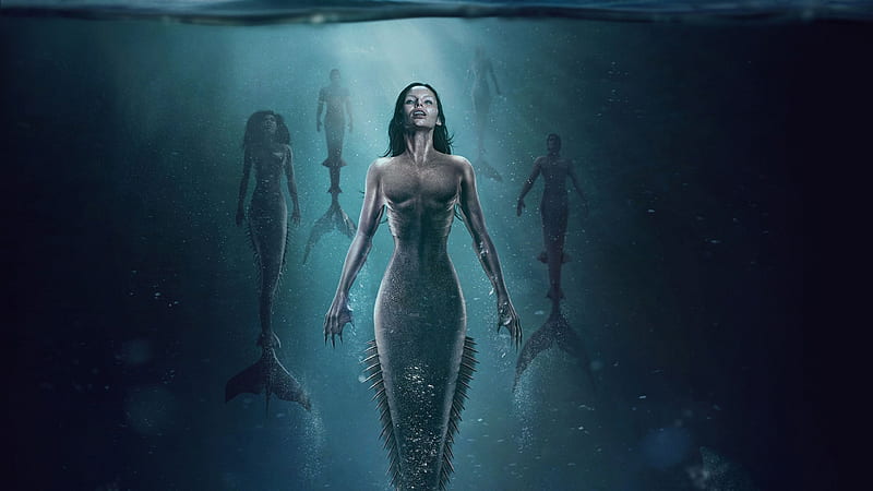 Siren (TV Series 2018– ), siren, poster, fantasy, girl, tv series, mermaid, HD wallpaper