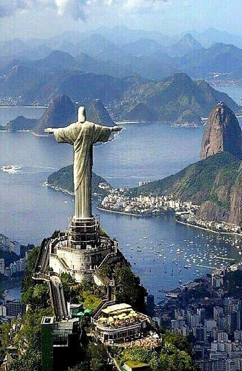 Rio, brazil, jesus, HD phone wallpaper | Peakpx