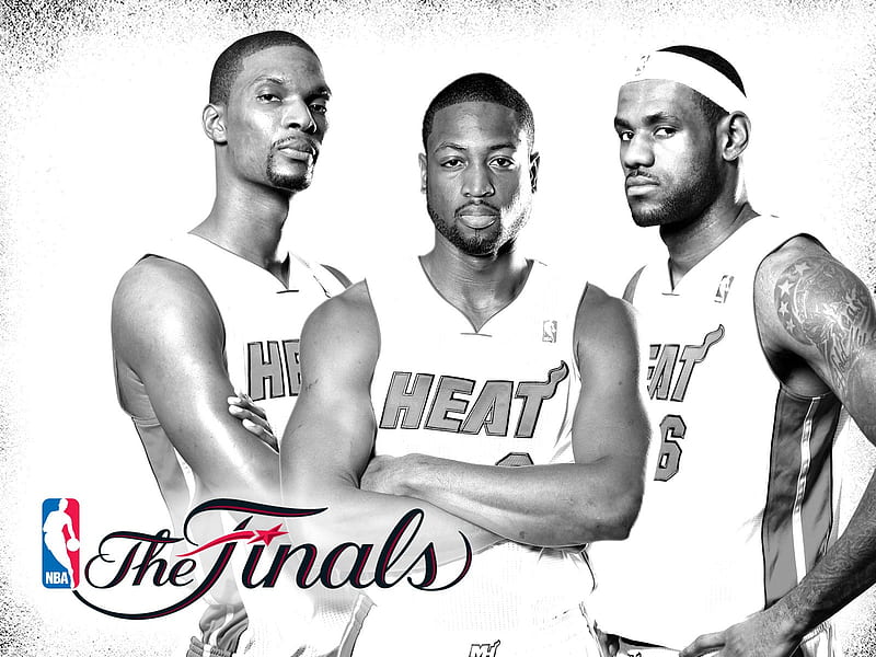 The Finals-Wade-Bosh-James, HD wallpaper