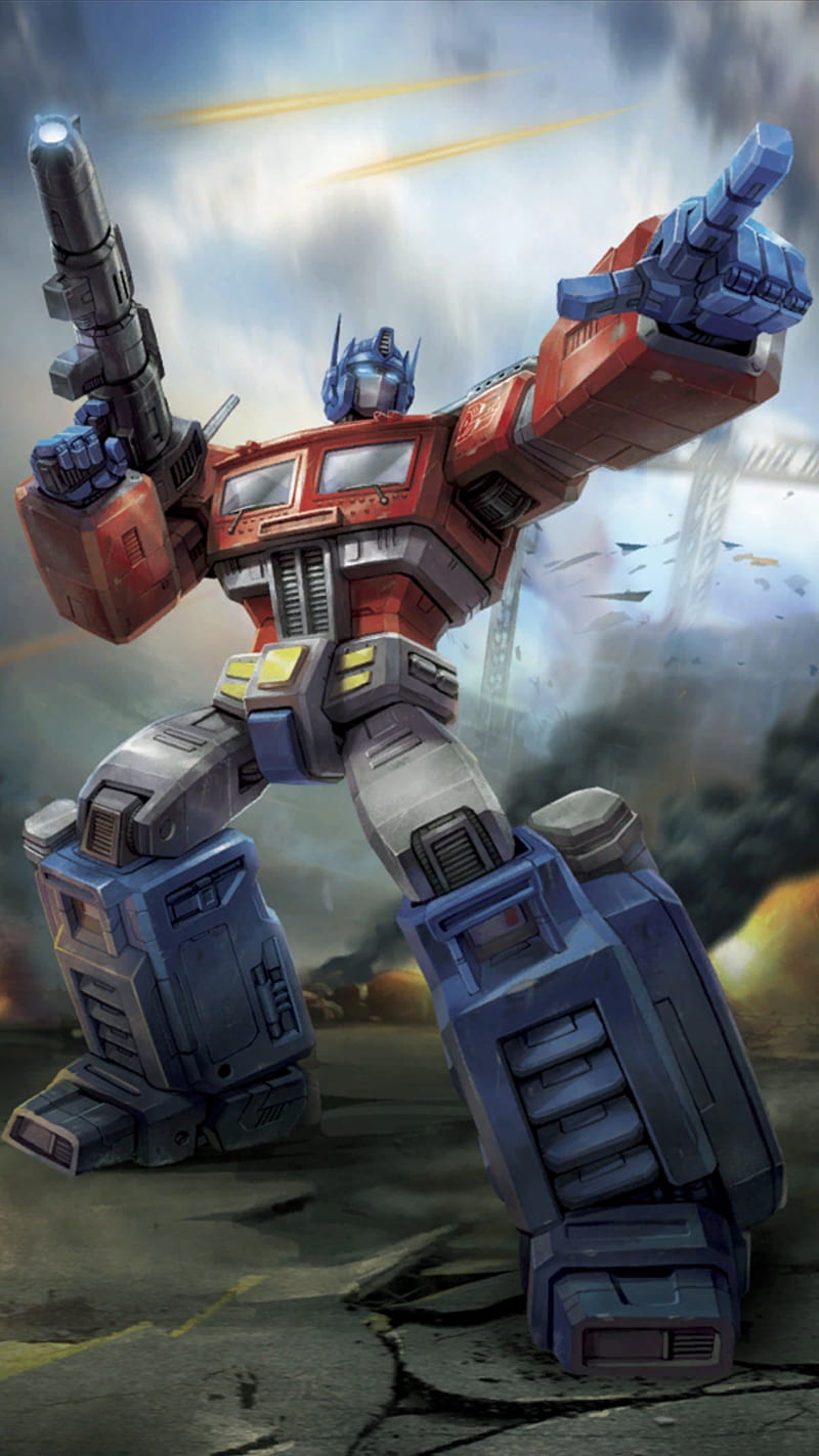 G1 Optimus Prime, transformers, autobot, cartoon, robot, touch, matrix, leadership, HD phone wallpaper