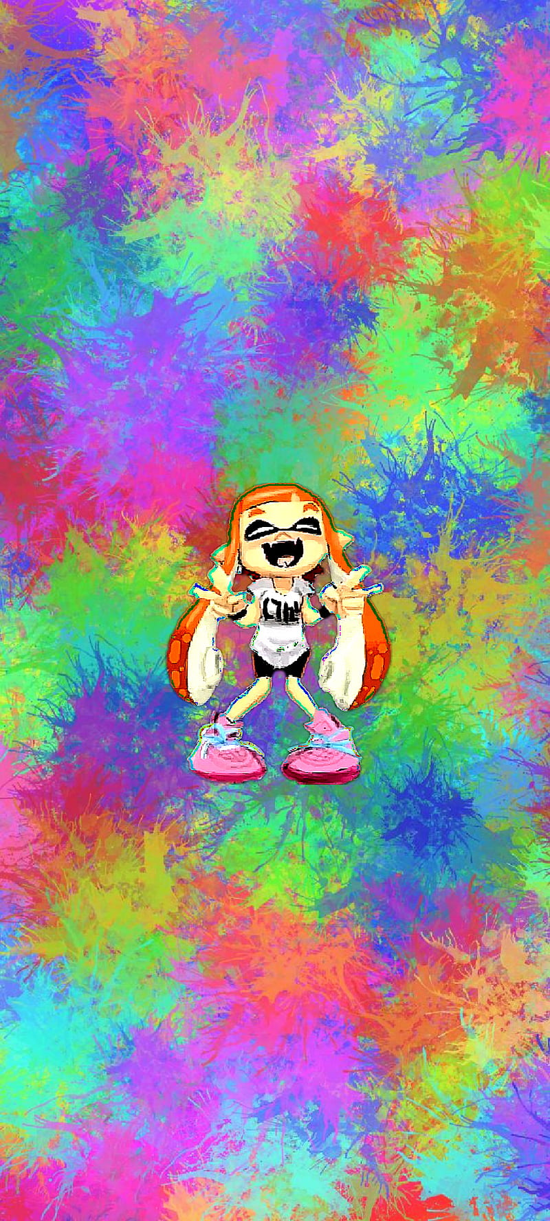 Splatoon Woomy Abstract Color Colour Game Ink Inkling Nintendo Woomy Splatoon Hd Mobile Wallpaper Peakpx
