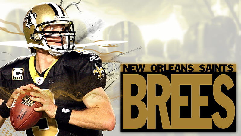 New Orleans Saints Brees Drew Brees, HD wallpaper