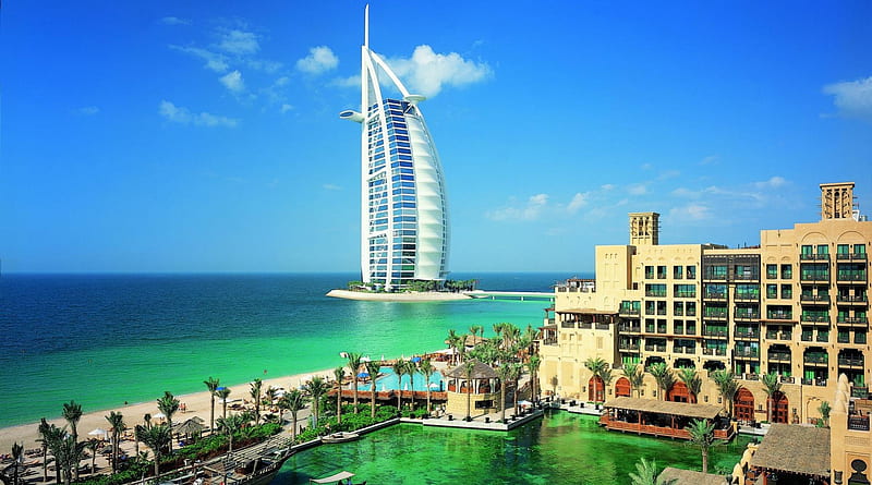 Amazing Luxury, luxury hotel, beach resort, luxurious beach, luxurious hotel, luxury, luxurious, HD wallpaper