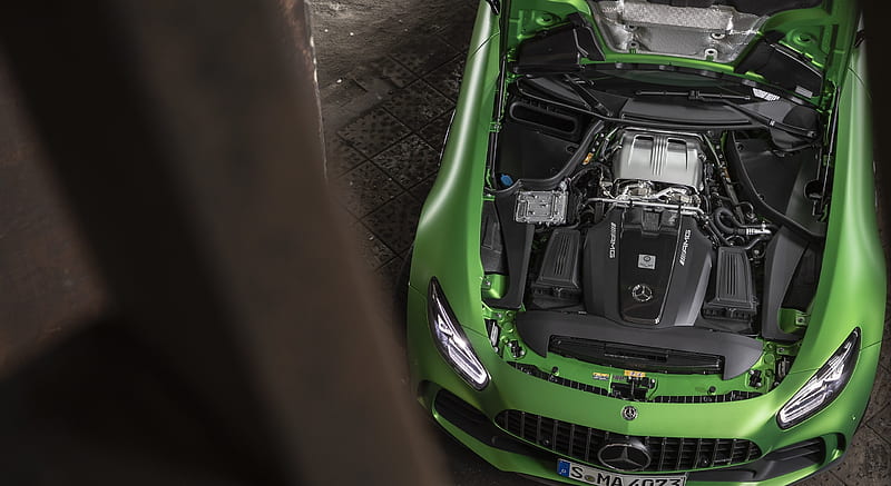 2020 Mercedes-AMG R Coupe (Color: Green Hell Magno) - Engine , car, HD wallpaper