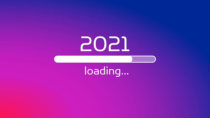 Loading 2021 Greeting, HD wallpaper