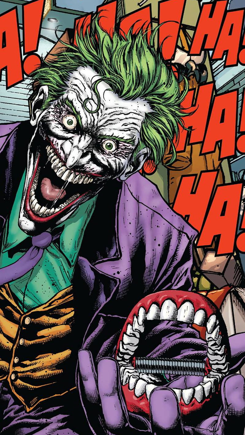 Joker Laugh Comic