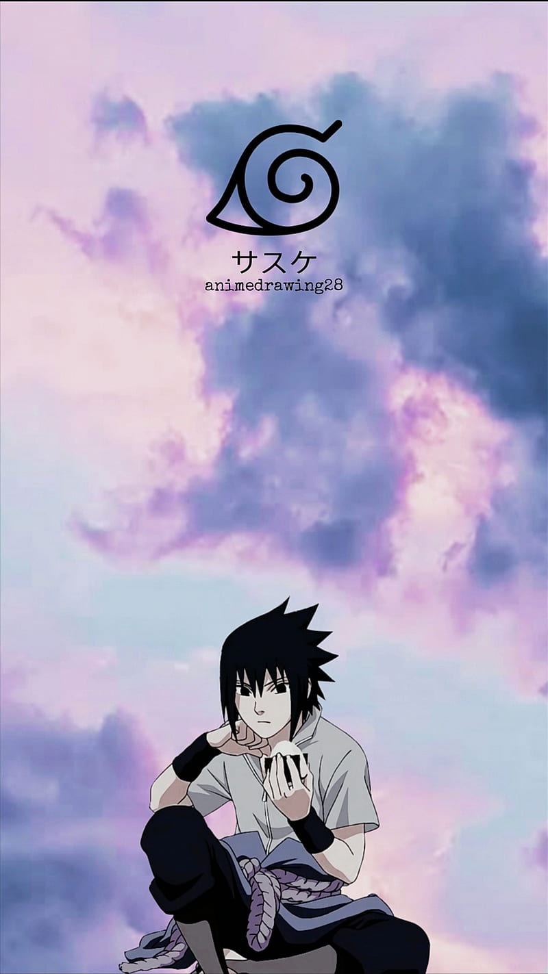 Sasuke Hiddenleafvillage Naruto Orochimaru Purple Sky Hd Phone Wallpaper Peakpx