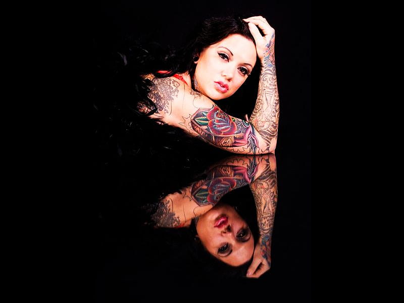 Tattoos-for-Woman, tattoos, cool, woman, HD wallpaper