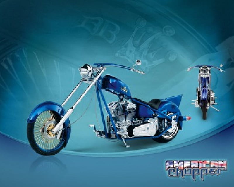 American Chopper, bike, harley, motorcycle, HD wallpaper
