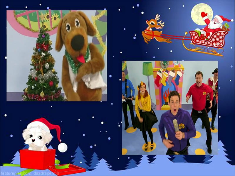 Wags Is Bouncing Around The Christmas Tree, Is, Wags, Christmas, Bouncing, Around, The, Tree, HD wallpaper