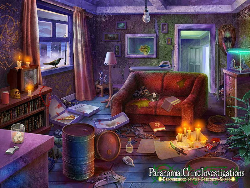 Paranormal Crime Investigations – Brotherhood of the Crescent Snake10, video games, games, hidden object, fun, HD wallpaper