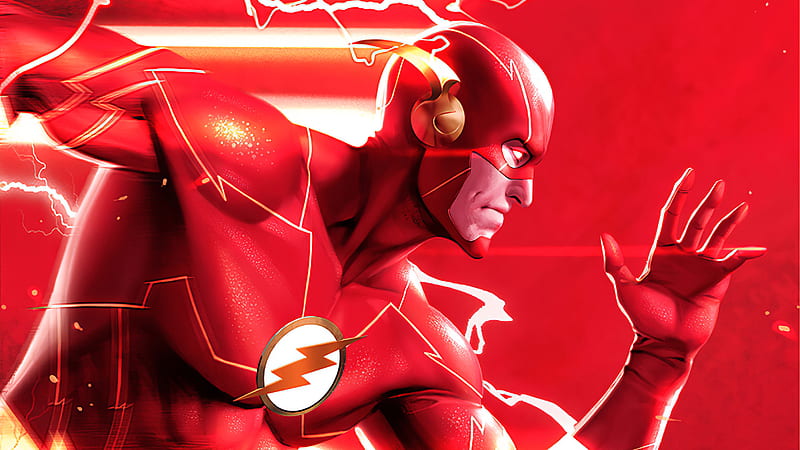 Flash, Barry Allen, HD wallpaper