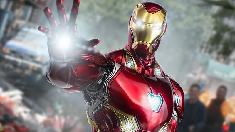 Iron Man Mark 4 , iron-man, superheroes, digital-art, artwork, HD wallpaper