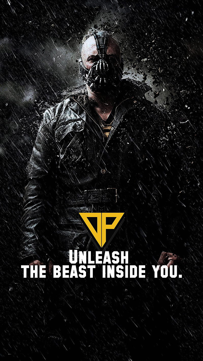 Download Unleash Your Inner Beast: Inspirational Savage Quote Wallpaper