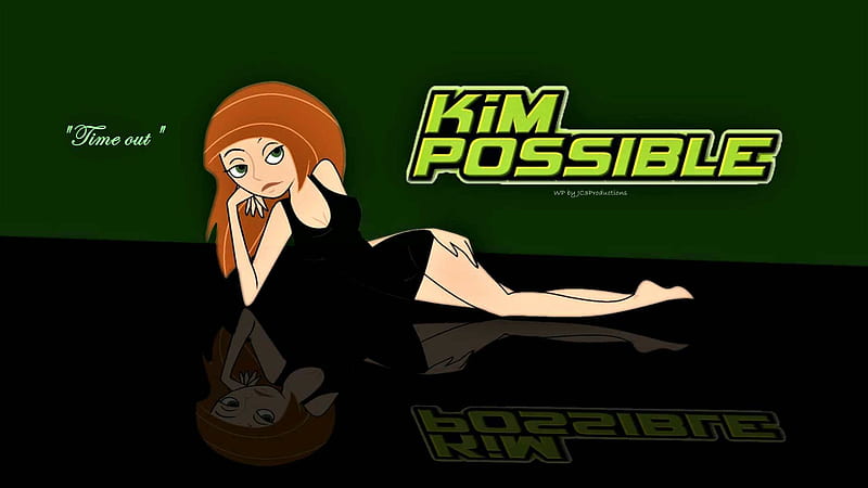 Kim Possible Time Out, cartoon, time out, little black dress, secret agents, sexy girls, ron, background fan art, 1920x1080 only, kim possible, anime, nexus, spies, HD wallpaper