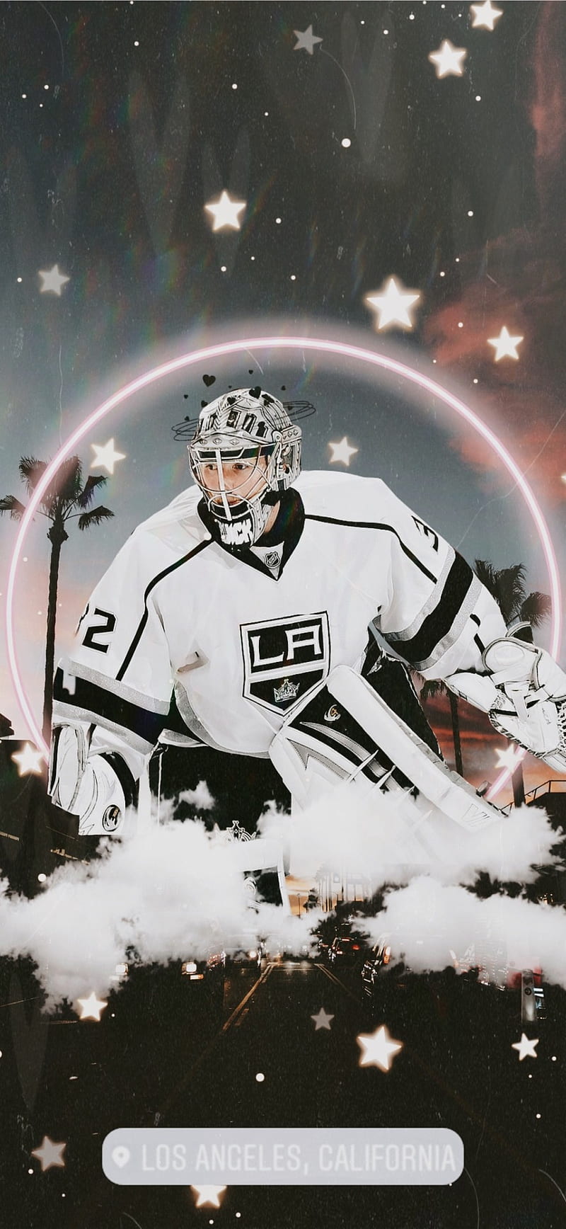 some goalie I made while trying some, LA Kings, HD phone wallpaper