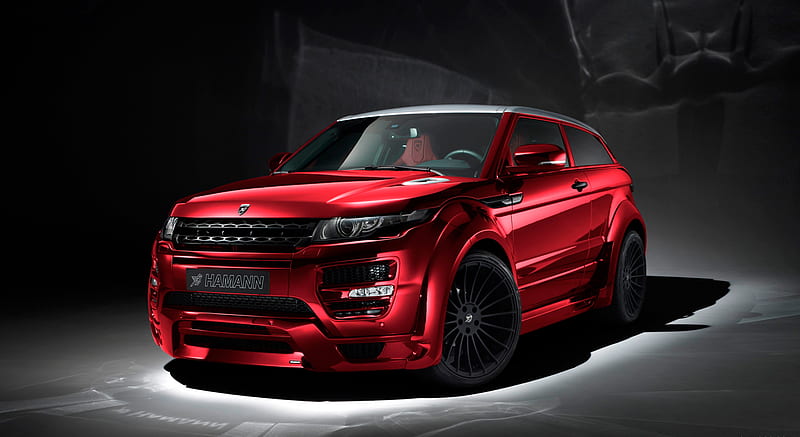2012 HAMANN Range Rover Evoque Coupe Red - Front , car, HD wallpaper