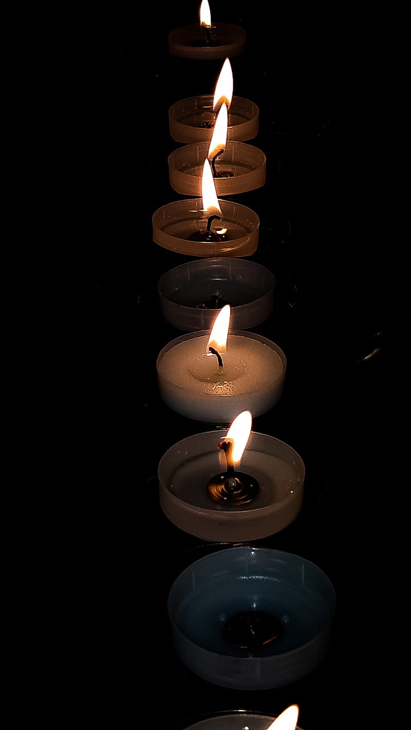 Flame, candle, candles, fire, light, HD mobile wallpaper | Peakpx