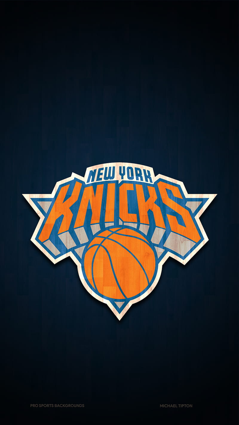 New York Knicks, basketball, crest, emblem, knicks, logo, nba, new york, ny, ny knicks, HD phone wallpaper