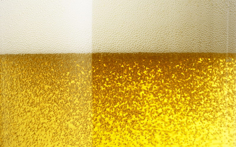light beer texture, beer foam, drinks, beer in a glass, drinks texture, HD wallpaper