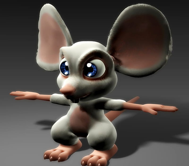 Mascota de fantasía de ratón, gris, fantasía, ratón, mascota, Fondo de  pantalla HD | Peakpx