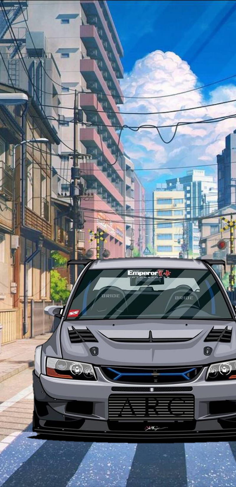 Mitsubishi Lancer Evolution HD Wallpaper - WallpaperFX