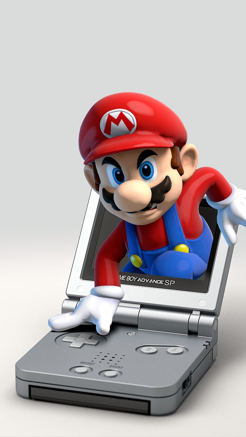 Mario gameboy, advance, game, gameboy, mario, HD phone wallpaper