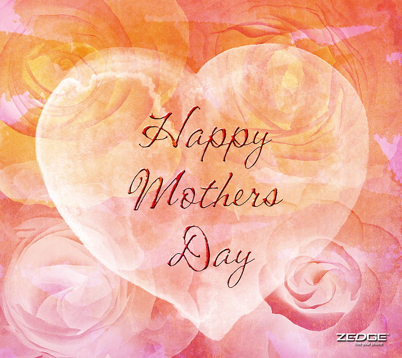 Happy Mothers Day, family, love, mom, momma, mommy, zmothers, HD wallpaper