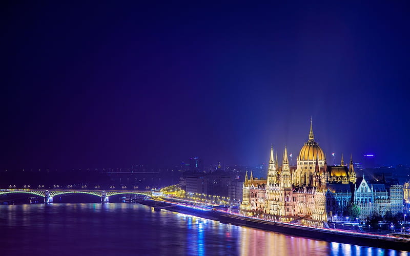 budapest hungary building-graphy, HD wallpaper
