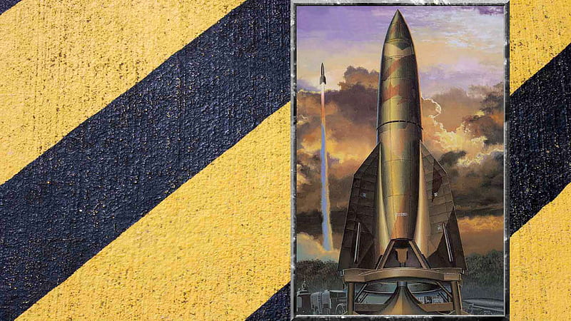 V2's DEPLOYED, missiles, rockets, v, ww2, HD wallpaper