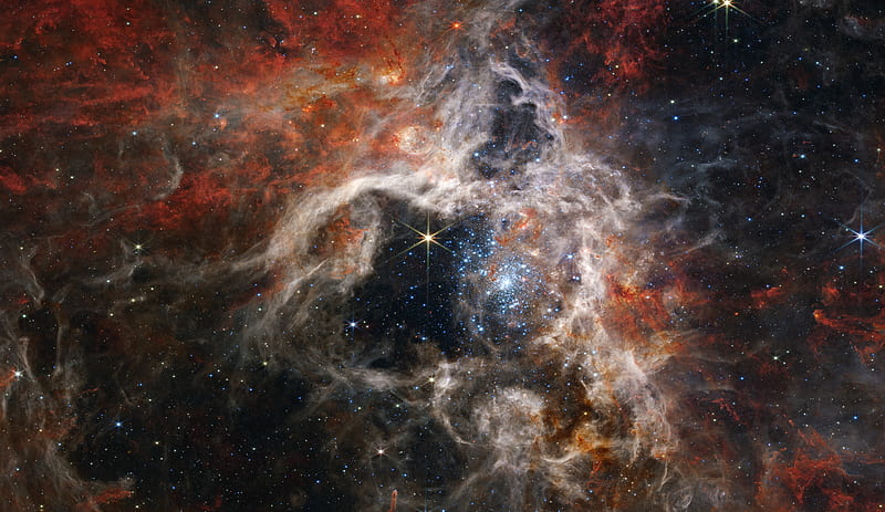 Tarantula Nebula (NIRCam ), 10K Nebula, HD wallpaper