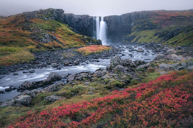 Waterfalls, Waterfall, , Iceland, Seljalandsfoss, HD wallpaper