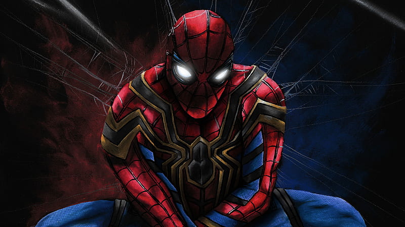 Spiderman New Arts, spiderman, superheroes, artwork, digital-art, HD wallpaper