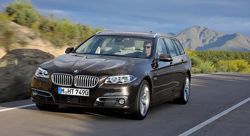 2014 BMW 5-Series Touring Modern Line - Front , car, HD wallpaper