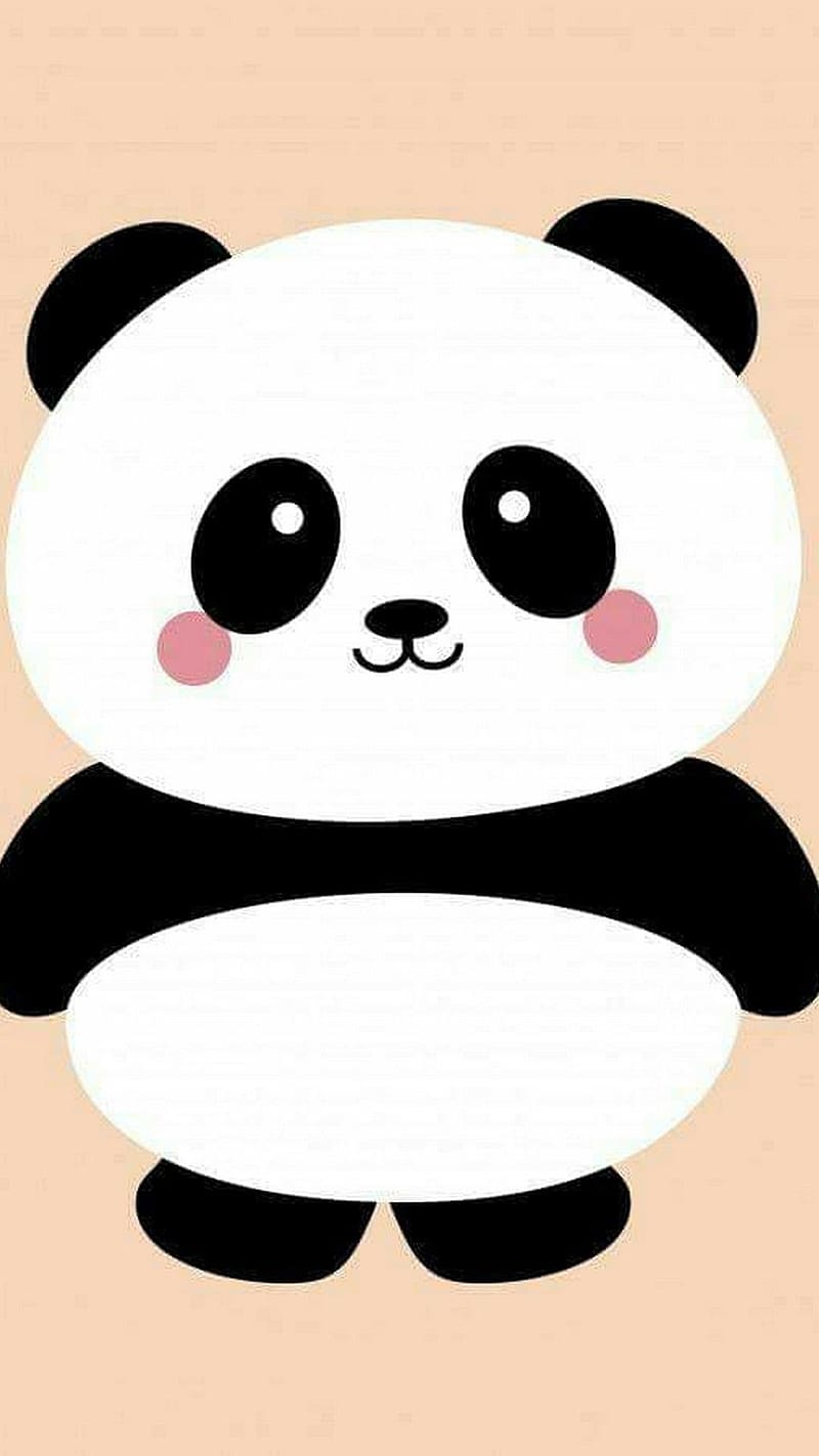 Baby Panda Drawing Beautiful Image - Drawing Skill