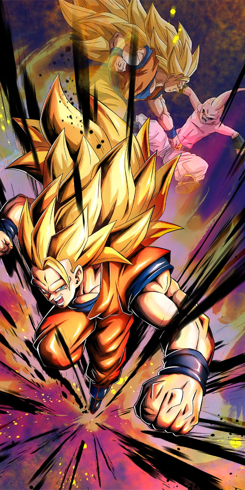 1280x2120 Battle Fire Super Saiyan 3 Goku Dragon Ball Z iPhone 6+ HD 4k  Wallpapers, Images, Backgrounds, Photos and Pictures